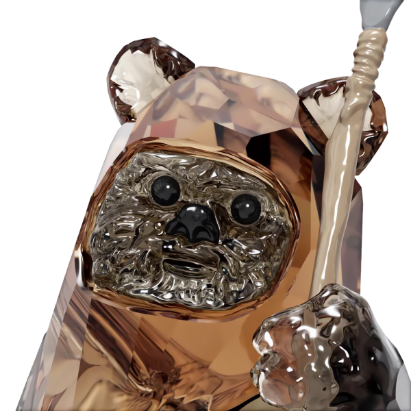 Swarovski Star Wars Ewok Wicket