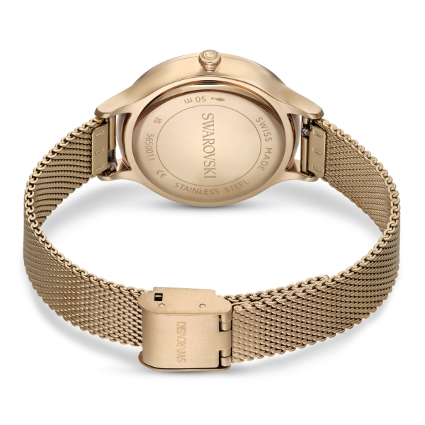 Relógio Swarovski Octea Nova Fabrico Suiço Pulseira de Metal Tom Dourado Rosa Acabamento em Rosa Dourado 5650011