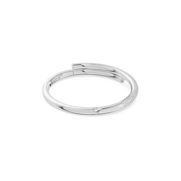 Bracelete Swarovski Dextera Fecho Magnético Branca Lacado a Ródio