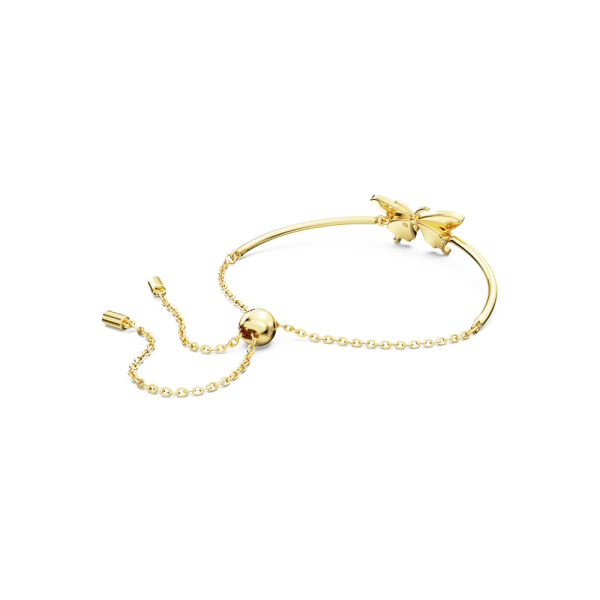 Pulseira Swarovski Idyllia Borboleta Multicor Lacado a Dourado