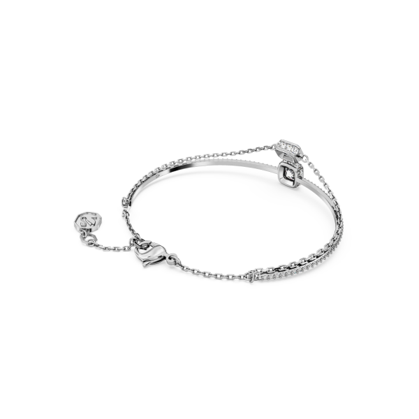 Bracelete Swarovski Stilla Combinação de Lapidações Azul Lacado a Ródio