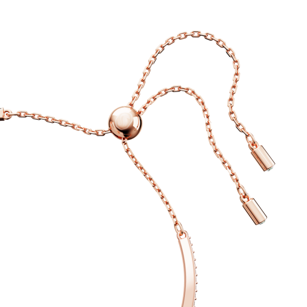 Bracelete Swarovski Iconic Swan Cisne Verde Lacado a Rosa Dourado