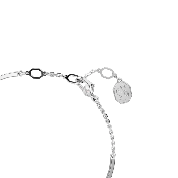 Bracelete Swarovski Idyllia Concha Rosa Lacado a ródio