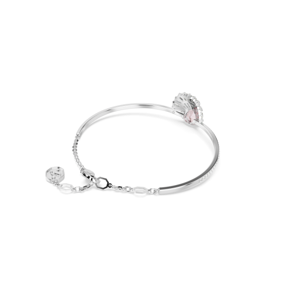 Bracelete Swarovski Idyllia Concha Rosa Lacado a ródio