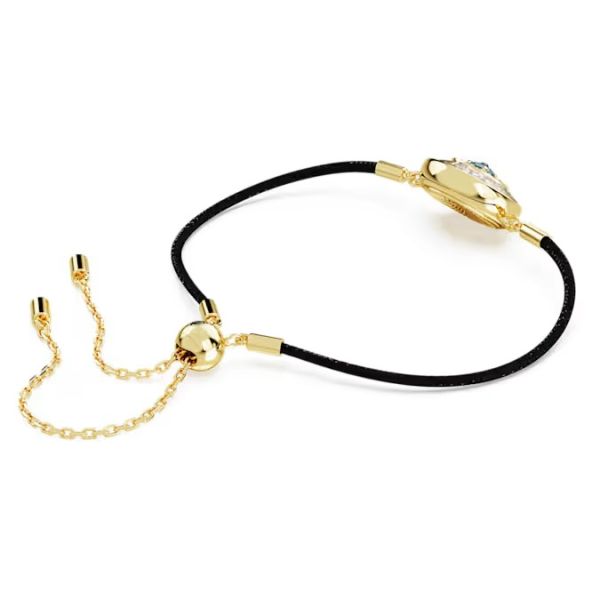 Pulseira Swarovski Symbolica Olho grego Multicor Lacado a dourado