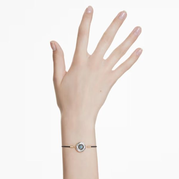 Pulseira Swarovski Symbolica Olho grego Multicor Lacado a dourado