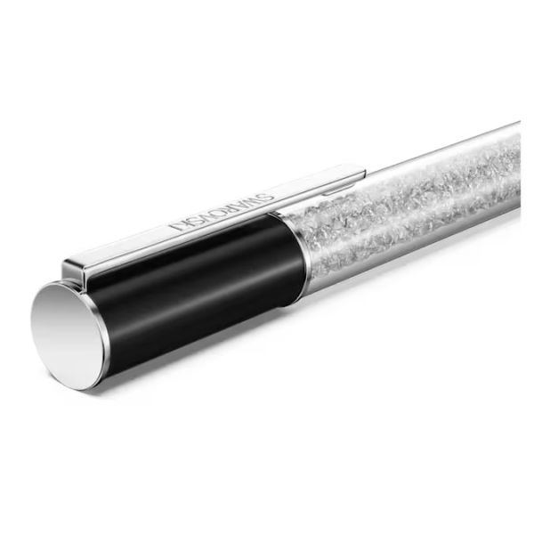 Esferográfica Swarovski Crystalline Lustre Preta Lacado a ródio