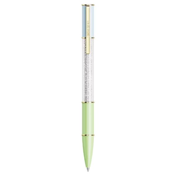 Esferográfica Swarovski Crystalline Lustre Multicor Lacado a dourado