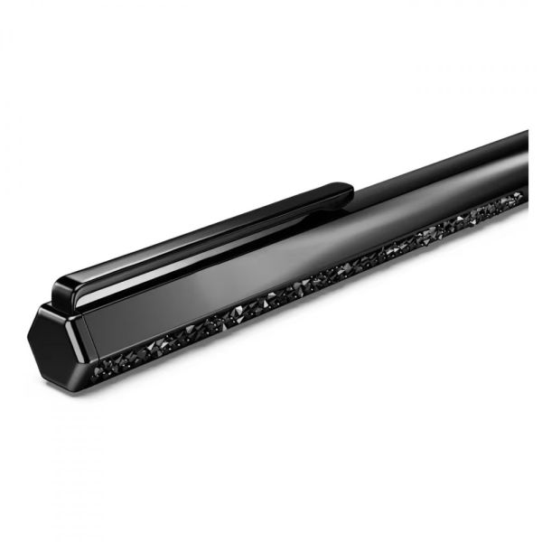Esferográfica Swarovski Crystal Shimmer Preta Lacado a preto