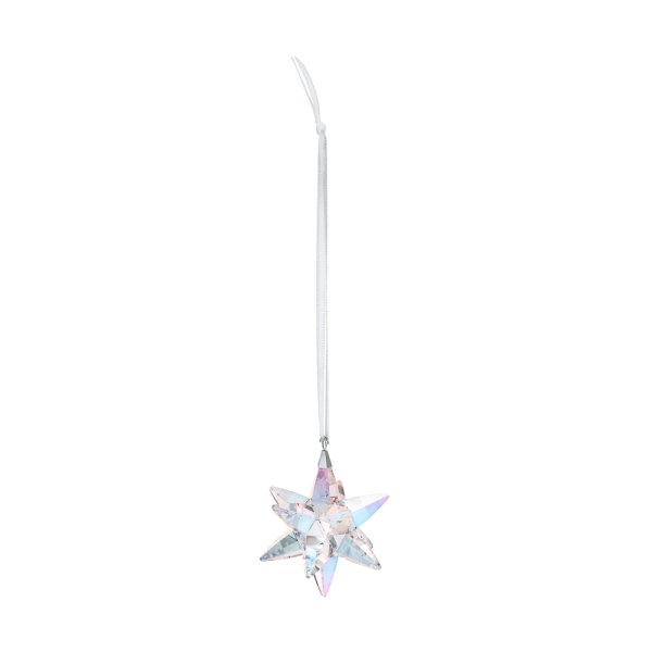 Estrela Decorativa Swarovski Brilhante Média