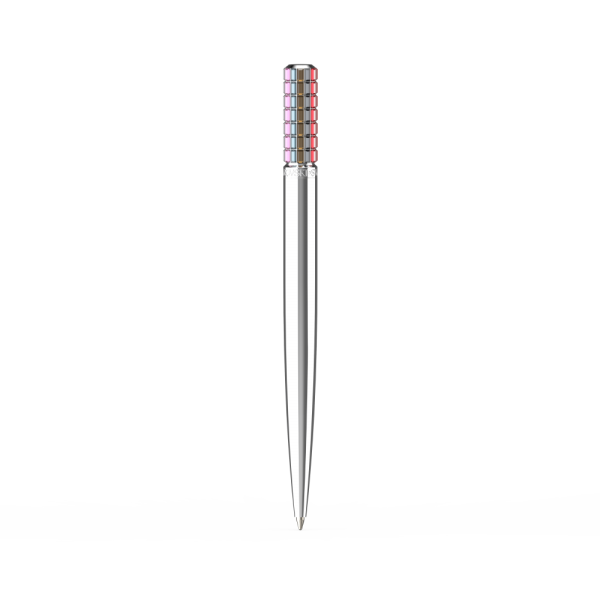 Esferográfica Swarovski Multicor Cromado