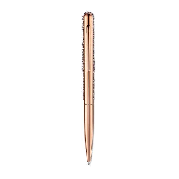 Esferográfica Swarovski Crystal Shimmer Tom Dourado Rosa Lacado a Rosa Dourado
