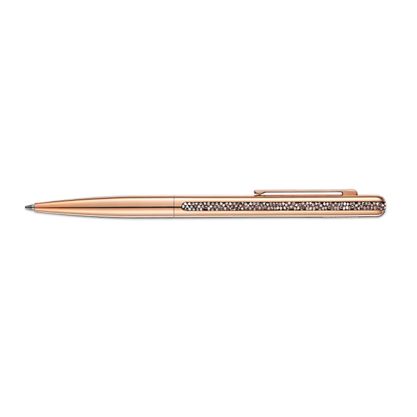 Esferográfica Swarovski Crystal Shimmer Tom Dourado Rosa Lacado a Rosa Dourado