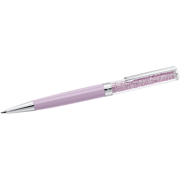 Esferográfica Swarovski Crystalline Roxo Lacado a Roxo Cromado