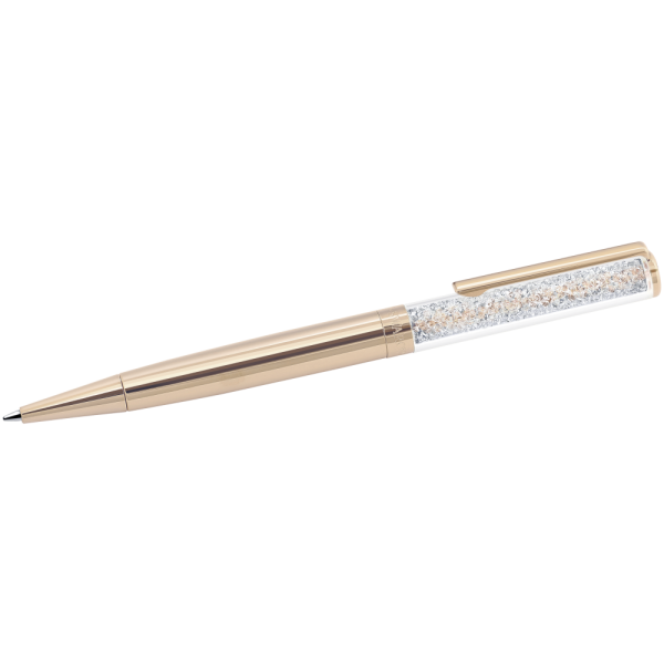 Esferográfica Swarovski Crystalline Tom Dourado Rosa Lacado a Rosa Dourado