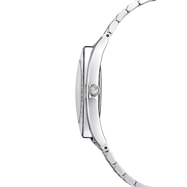 Relógio Swarovski Crystalline Aura Prateado Aço Inoxidável