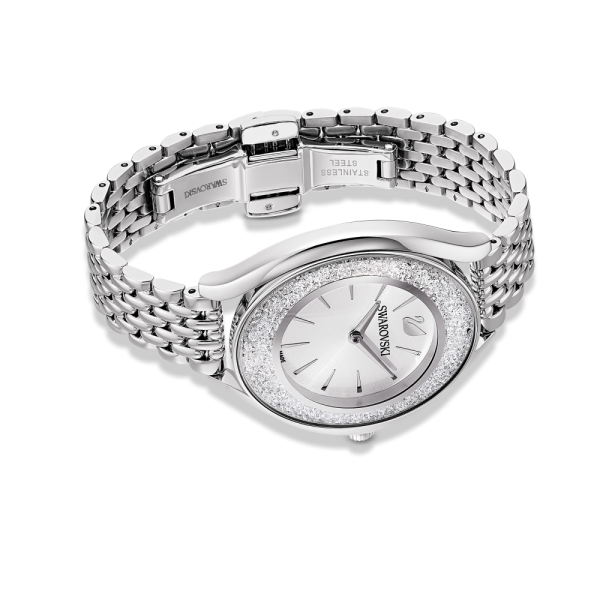 Relógio Swarovski Crystalline Aura Prateado Aço Inoxidável