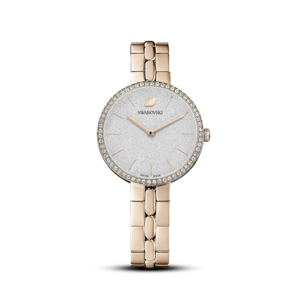 Relógio Swarovski Cosmopolitan Dourado Acabamento em Champanhe Dourado
