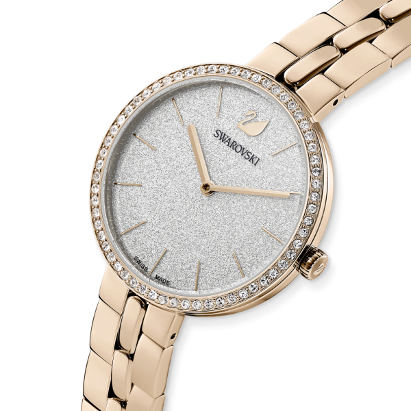 Relógio Swarovski Cosmopolitan Dourado Acabamento em Champanhe Dourado