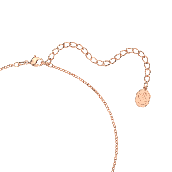 Conjunto Swarovski Millenia Lapidação Octogonal Rosa Lacado a Rosa Dourado
