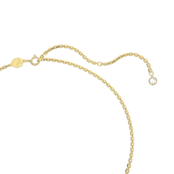 Colar Swarovski Elegance Of Africa Flor Multicor Lacado a Dourado