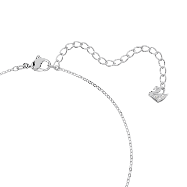 Pingente Swarovski Creativity Branco Lacado a Ródio