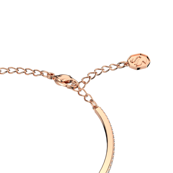 Bracelete Swarovski Millenia Lapidação Octogonal Rosa Lacado a Rosa Dourado