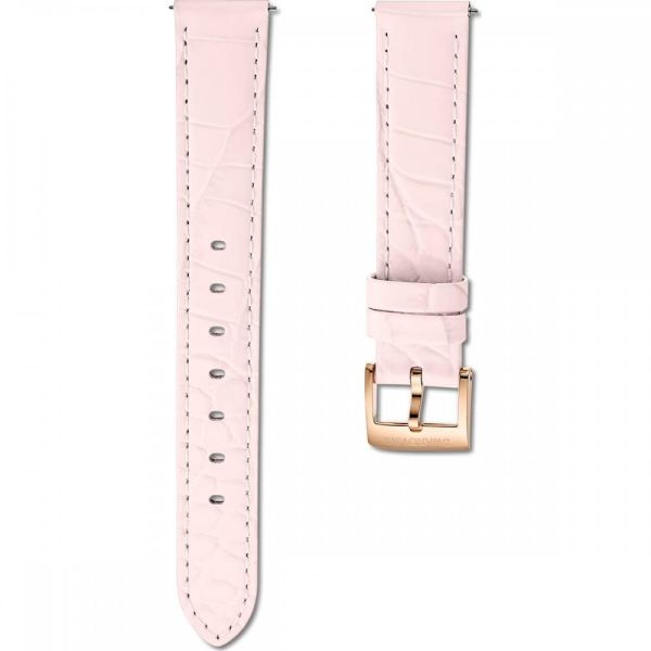 Pulseira de relógio Swarovski Passage Chrono rosa Rosa dourado 15 mm