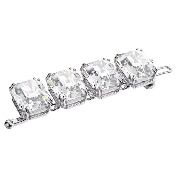 Extensor Swarovski Millenia Lapidação octogonal Branco Lacado a ródio