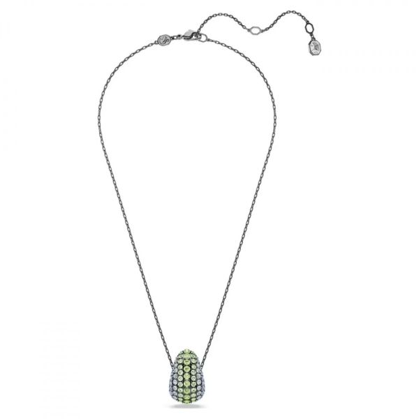 Pingente Swarovski Sublima Lapidação redonda Multicor Lacada a ródio
