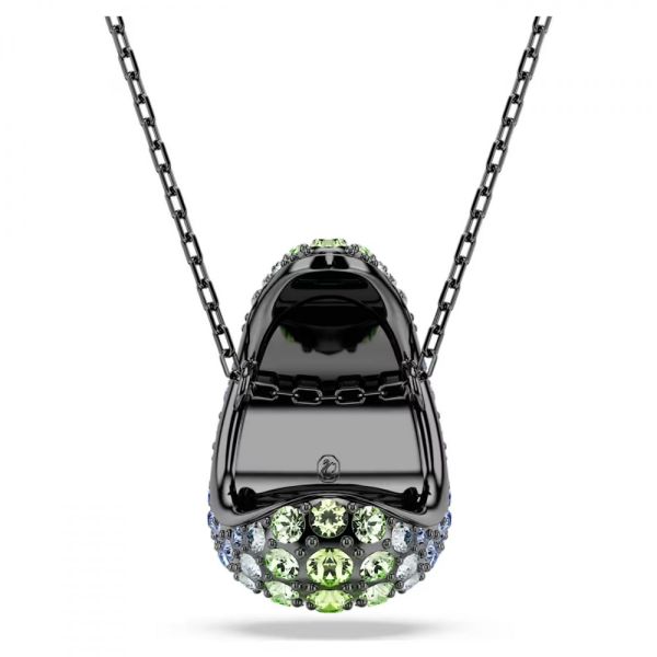 Pingente Swarovski Sublima Lapidação redonda Multicor Lacada a ródio