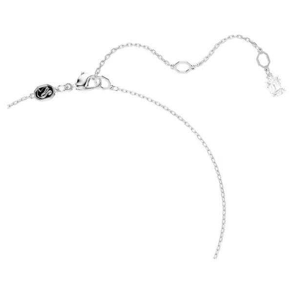 Pingente Swarovski Hyperbola Combinação de lapidações Branco Acabamento de combinação de metais