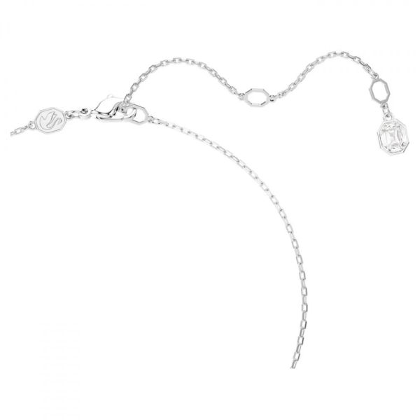 Pingente Swarovski Constella Lapidação redonda Branco Lacado a ródio