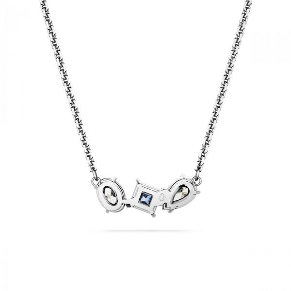 Pingente Swarovski Mesmera Combinação de lapidações Azul Lacado a ródio