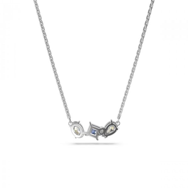 Pingente Swarovski Mesmera Combinação de lapidações Azul Lacado a ródio