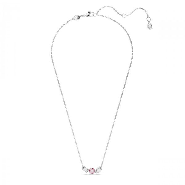 Pingente Swarovski Mesmera Combinação de lapidações Rosa Lacado a ródio