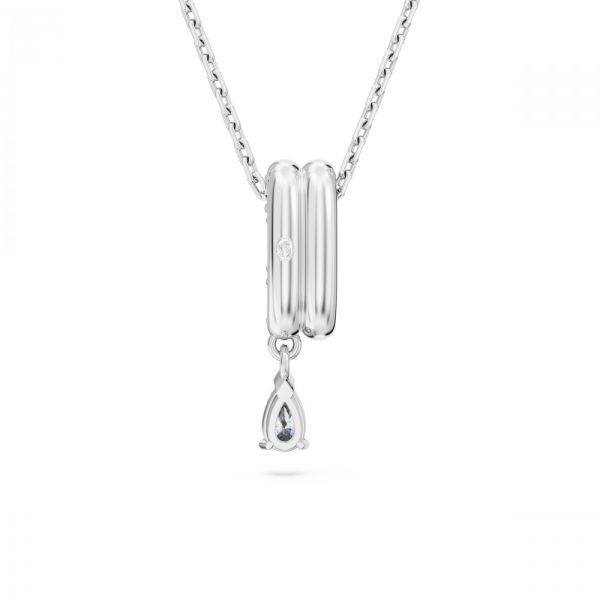 Pingente Swarovski Dextera Combinação de lapidações Branco Lacado a ródio