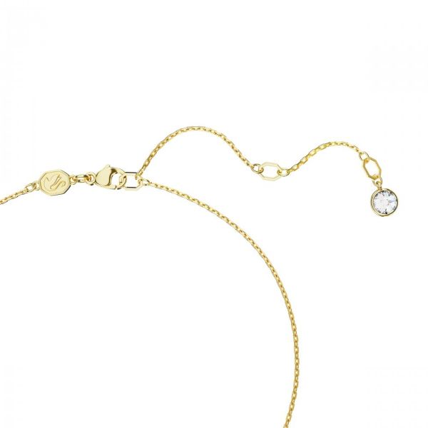 Pingente Swarovski Dextera Combinação de lapidações Branco Lacado a dourado