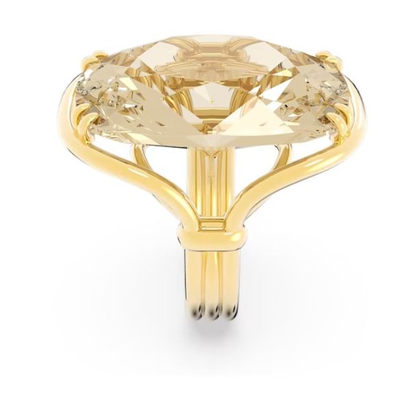 Anel swarovski Harmonia cocktail Cristal de grandes dimensões Dourado 60