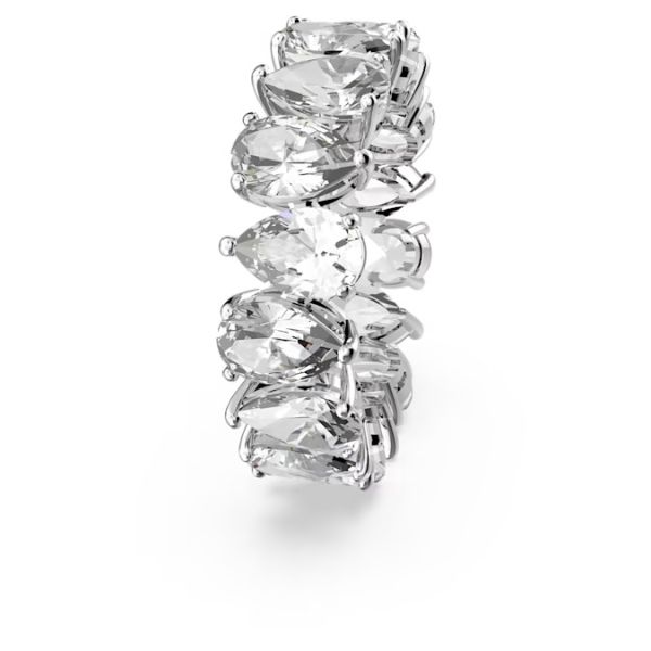 Anel Swarovski Vittore Lapidação gota Branco Lacado a ródio 52