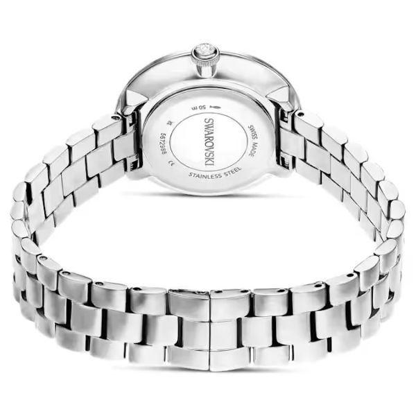 Relógio Swarovski Certa Fabrico suíço Pulseira de metal Prateado Aço inoxidável