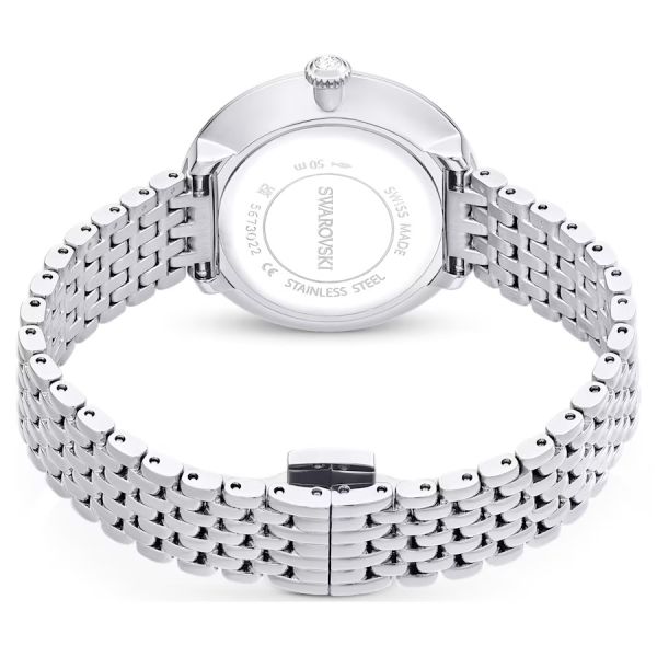 Relógio Swarovski Certa Fabrico suíço Pulseira de metal Prateado Aço inoxidável