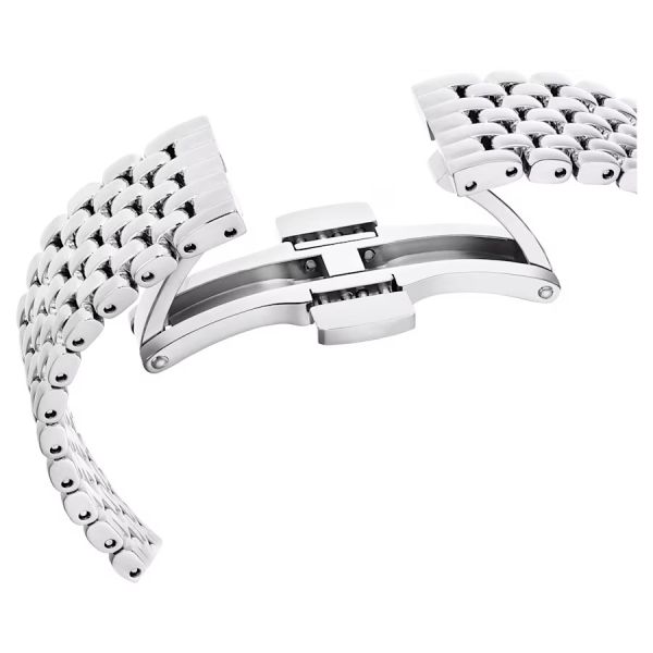 Relógio Swarovski Certa Fabrico suíço Pulseira de metal Prateado Aço inoxidável