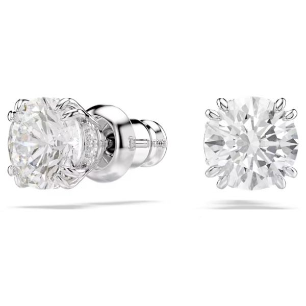 Conjunto Swarovski Idyllia Combinação de lapidações Flor Azul Lacado a ródio