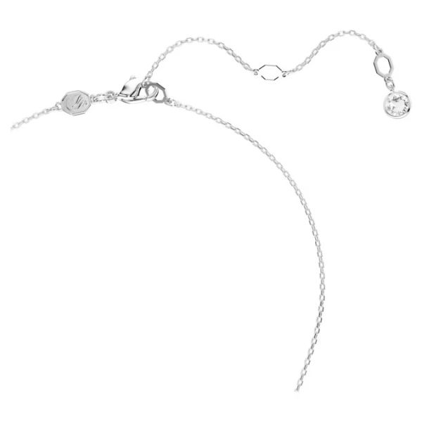 Conjunto Swarovski Meteora Branco Lacado a ródio