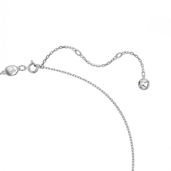 Conjunto Swarovski Iconic Swan Cisne Azul Lacado a ródio