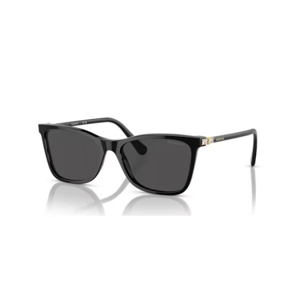 Óculos de sol Swarovski Modelo quadrado SK6004EL Preto