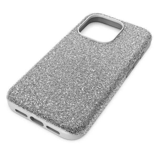 Capa para Smartphone Swarovski High Iphone® 15 Pro Prateado