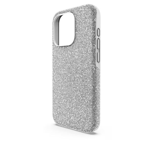 Capa para Smartphone Swarovski High Iphone® 15 Pro Prateado