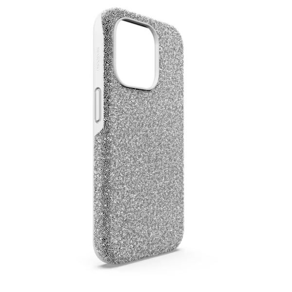 Capa para Smartphone Swarovski High Iphone® 15 Pro Prateado